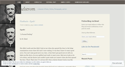 Desktop Screenshot of maelstromjournal.com